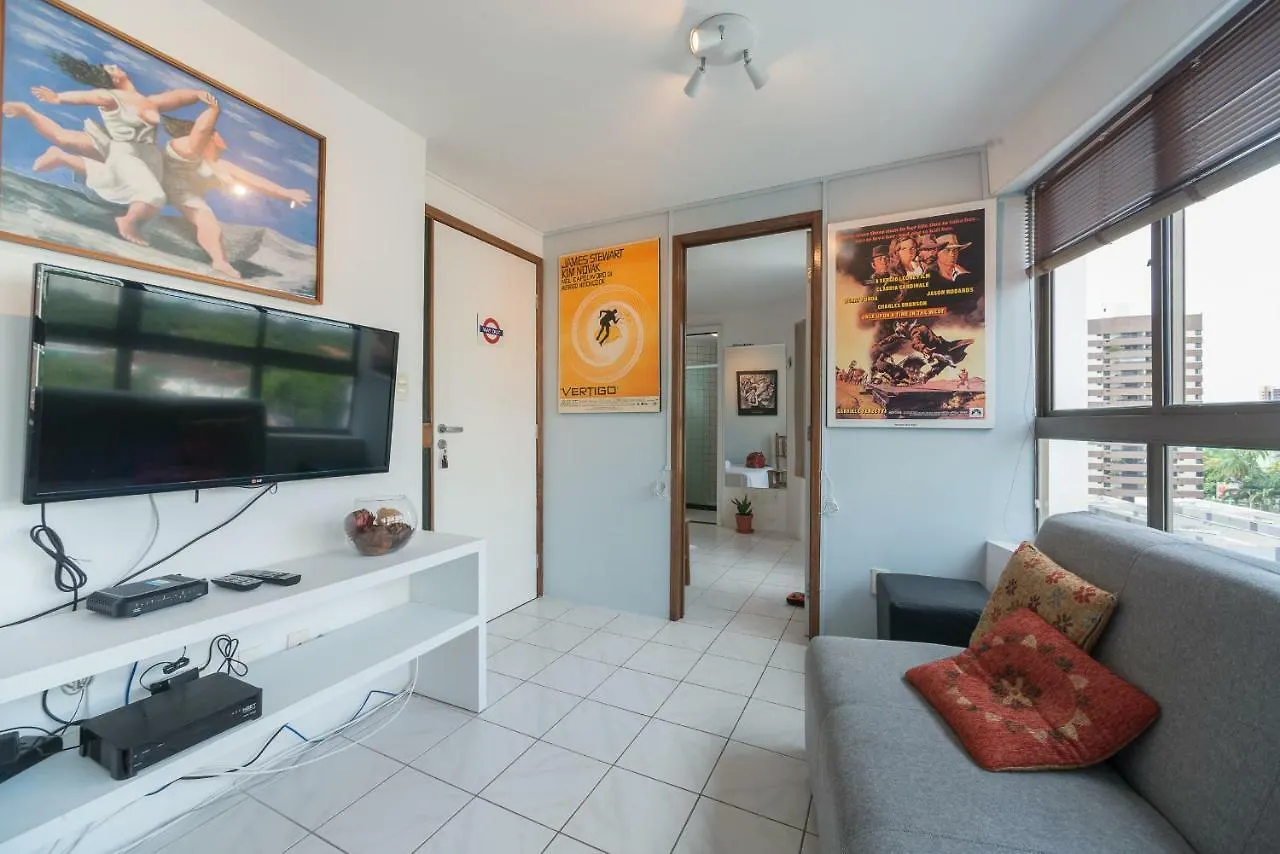 Apartment Otimo Flat Bairro Da Jaqueira Recife Ate 3 Pessoas O Coracao Verde Da Cidade Pbo902