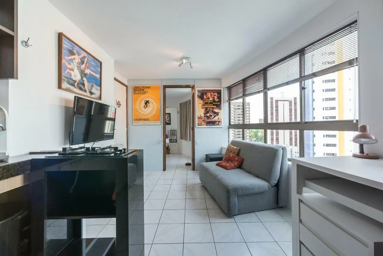 Otimo Flat Bairro Da Jaqueira Recife Ate 3 Pessoas O Coracao Verde Da Cidade Pbo902 0*,